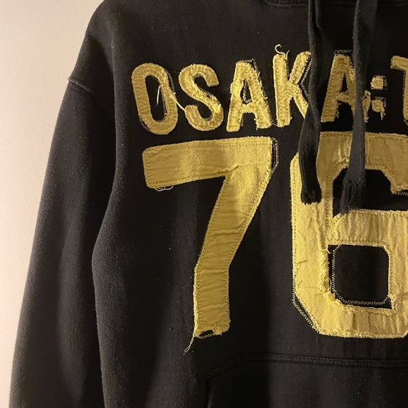 Bluenotes retro printed hoodie - Picture 2 of 4